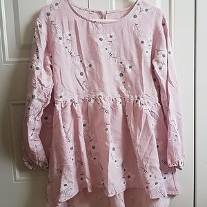 Long sleeve floral top